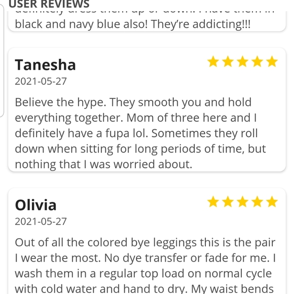 ByEgris NWT leggings. Color is brick - Picture 4 of 4